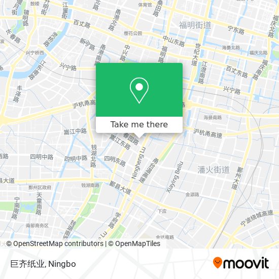 巨齐纸业 map