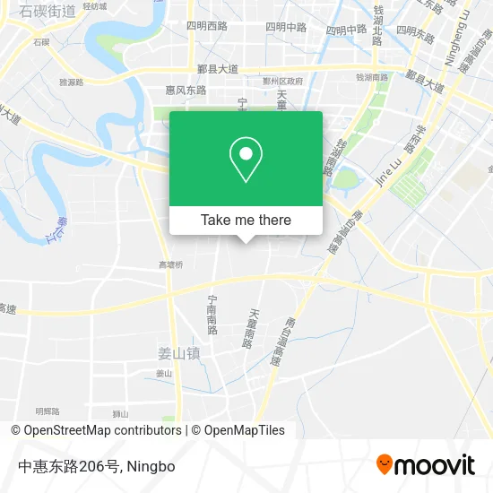 中惠东路206号 map