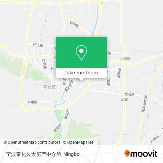 宁波奉化久大房产中介所 map