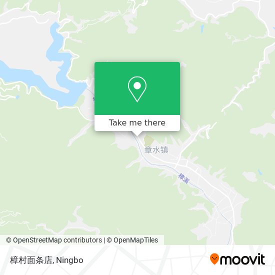 樟村面条店 map