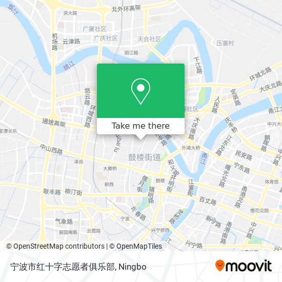 宁波市红十字志愿者俱乐部 map