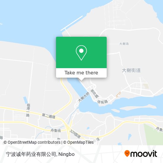 宁波诚年药业有限公司 map