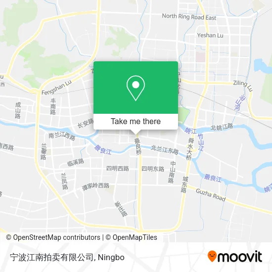 宁波江南拍卖有限公司 map