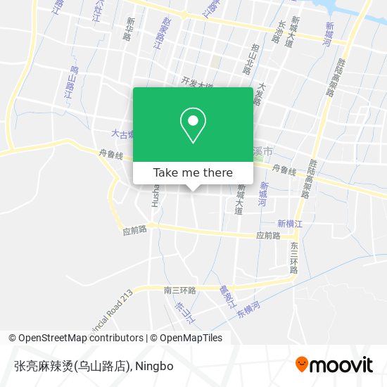 张亮麻辣烫(乌山路店) map