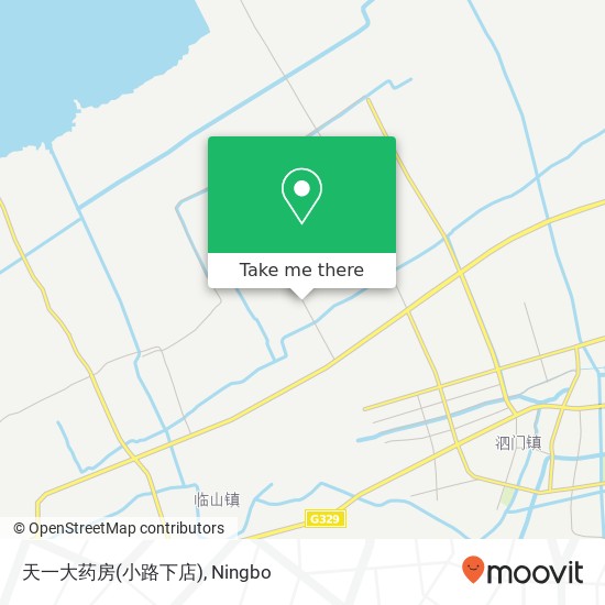 天一大药房(小路下店) map