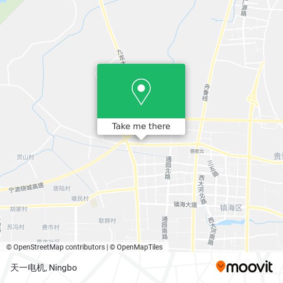 天一电机 map