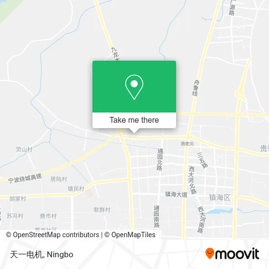 天一电机 map