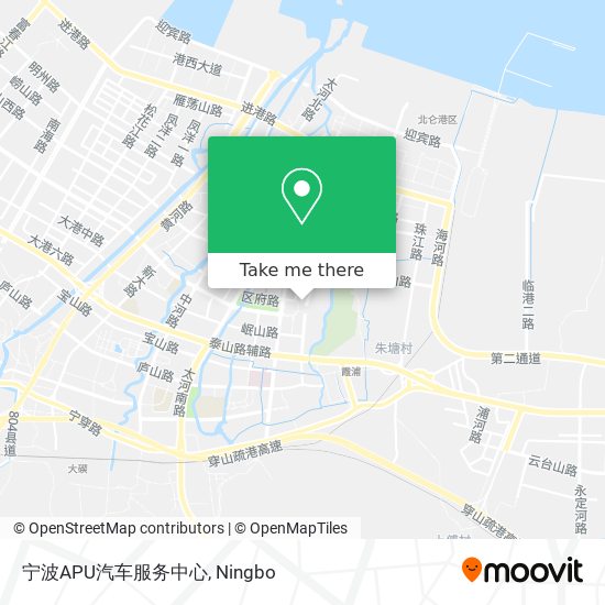 宁波APU汽车服务中心 map