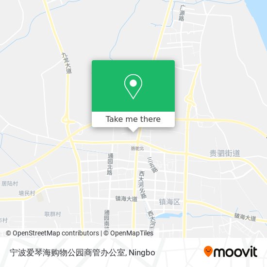 宁波爱琴海购物公园商管办公室 map