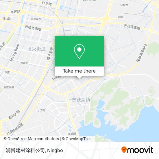 润博建材涂料公司 map