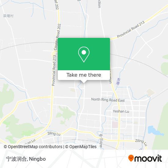 宁波润合 map