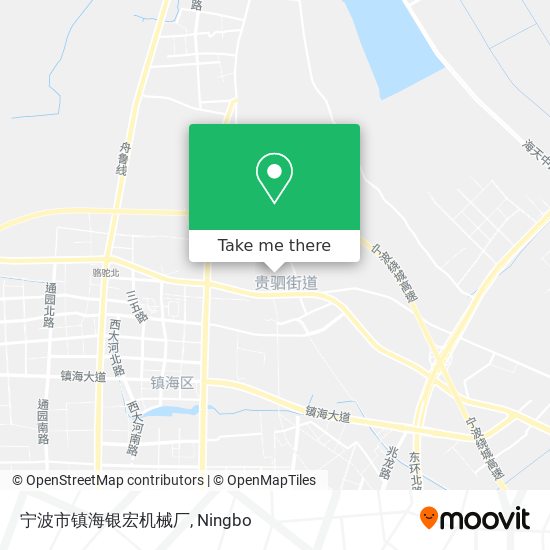宁波市镇海银宏机械厂 map