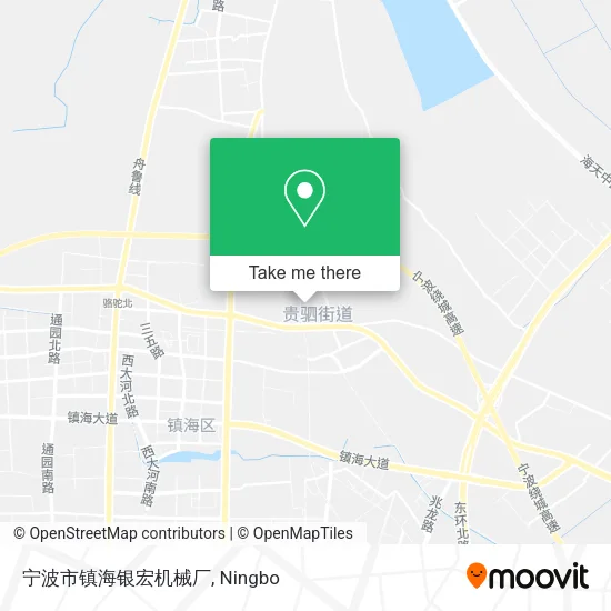 宁波市镇海银宏机械厂 map
