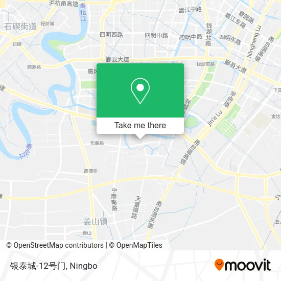 银泰城-12号门 map