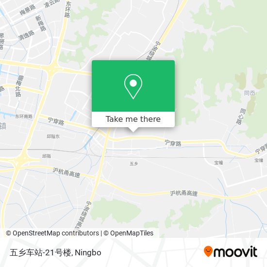 五乡车站-21号楼 map