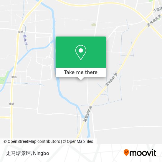 走马塘景区 map