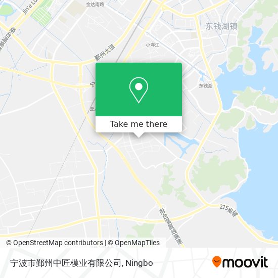 宁波市鄞州中匠模业有限公司 map