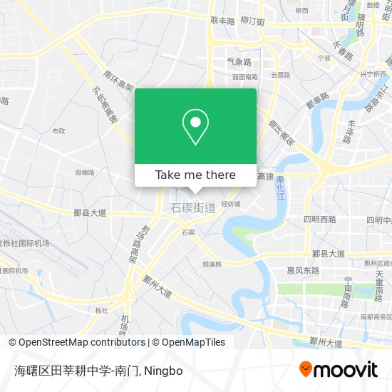 海曙区田莘耕中学-南门 map