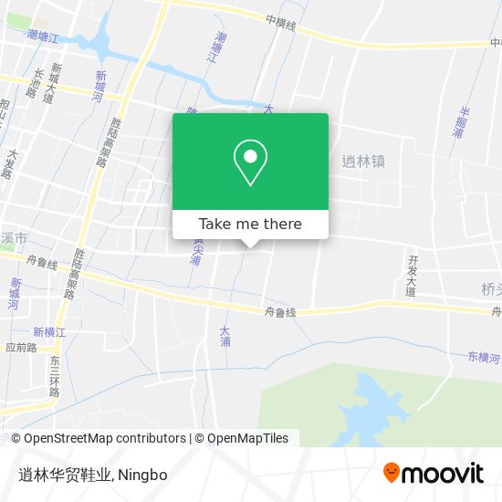 逍林华贸鞋业 map