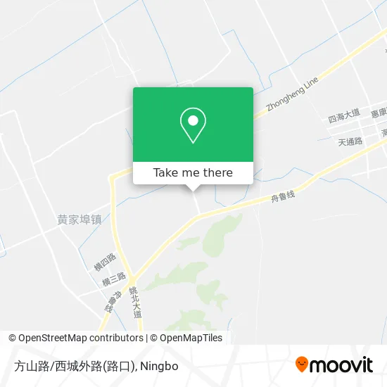 方山路/西城外路(路口) map
