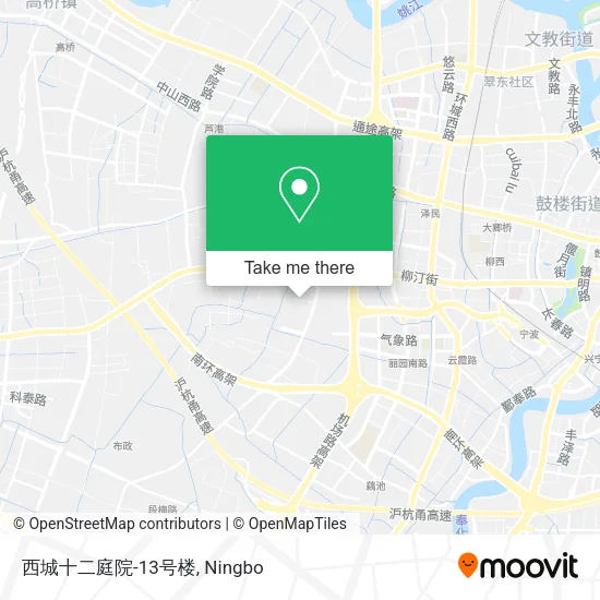 西城十二庭院-13号楼 map