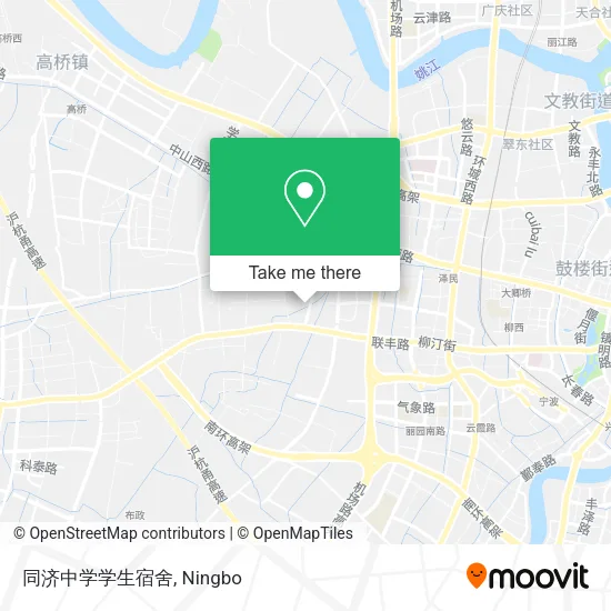 同济中学学生宿舍 map