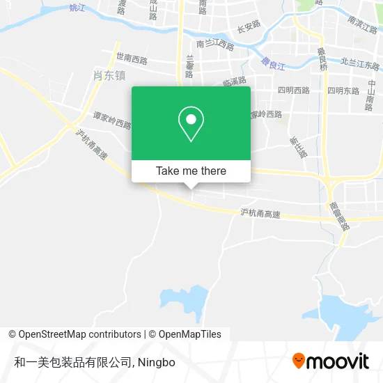 和一美包装品有限公司 map