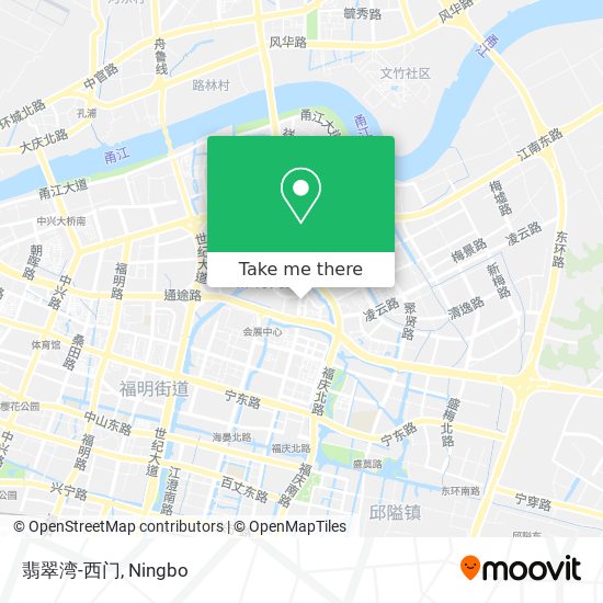 翡翠湾-西门 map