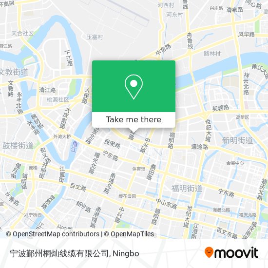 宁波鄞州桐灿线缆有限公司 map