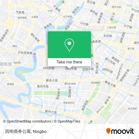 四明商务公寓 map