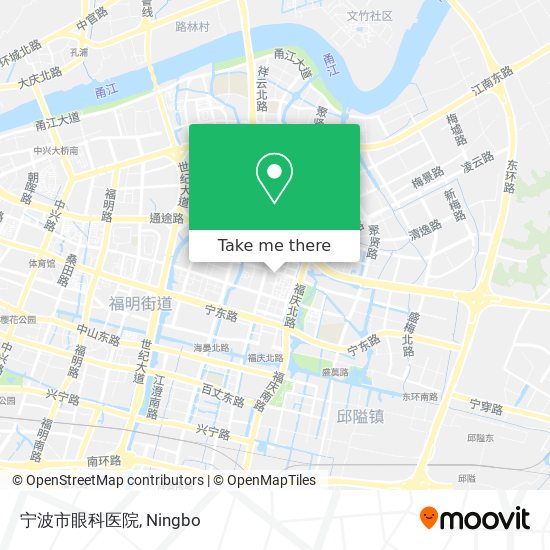 宁波市眼科医院 map