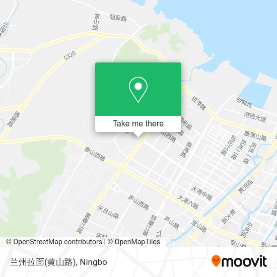 兰州拉面(黄山路) map