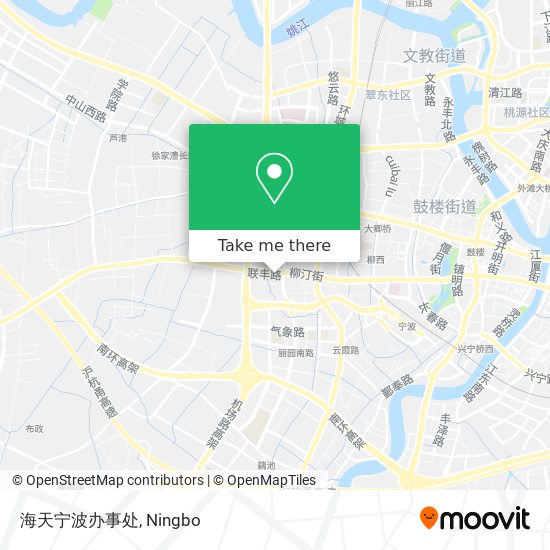 海天宁波办事处 map