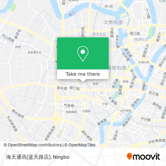 海天通讯(蓝天路店) map