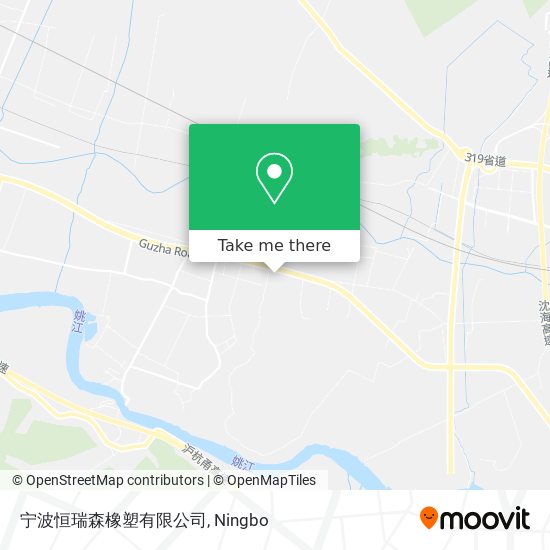 宁波恒瑞森橡塑有限公司 map