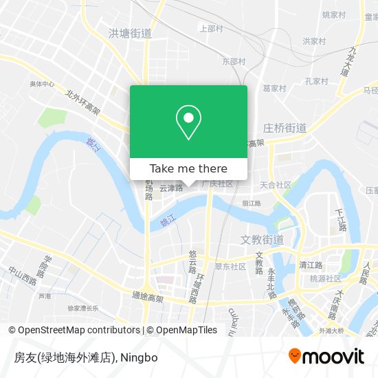 房友(绿地海外滩店) map