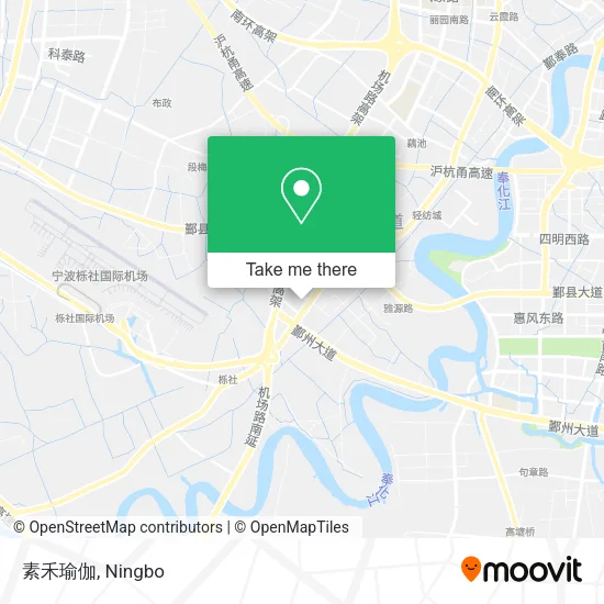 素禾瑜伽 map