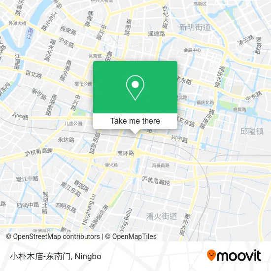 小朴木庙-东南门 map