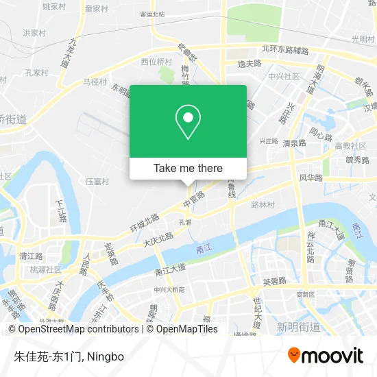 朱佳苑-东1门 map