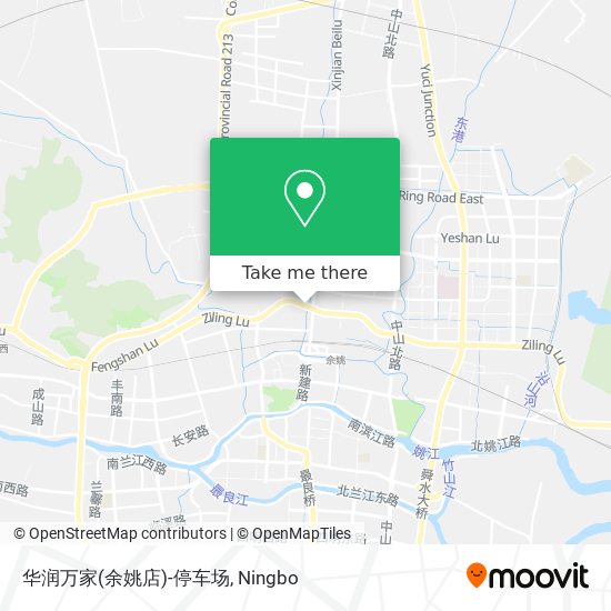 华润万家(余姚店)-停车场 map