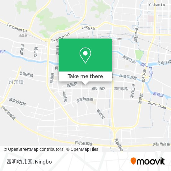 四明幼儿园 map