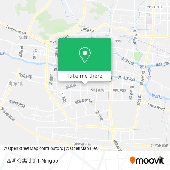 四明公寓-北门 map