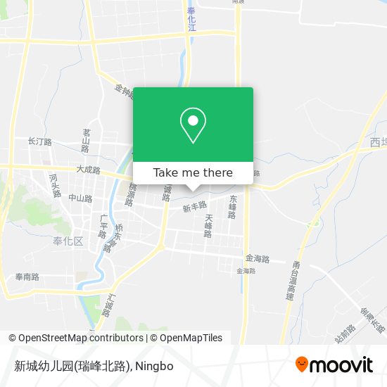 新城幼儿园(瑞峰北路) map