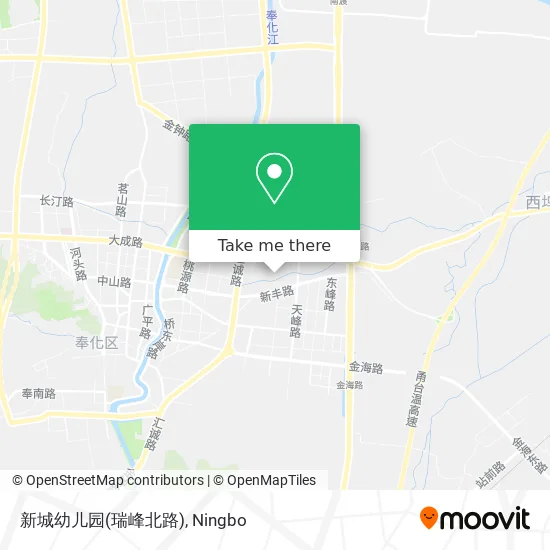 新城幼儿园(瑞峰北路) map