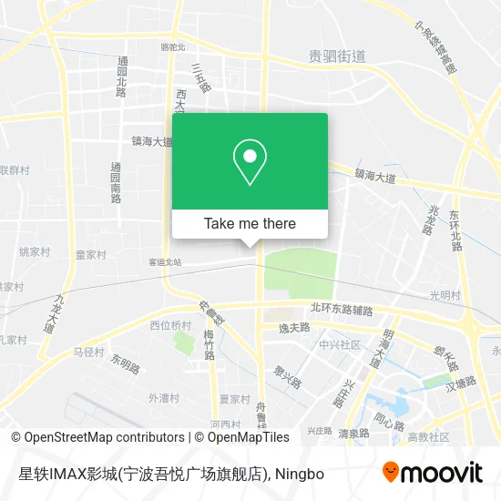 星轶IMAX影城(宁波吾悦广场旗舰店) map