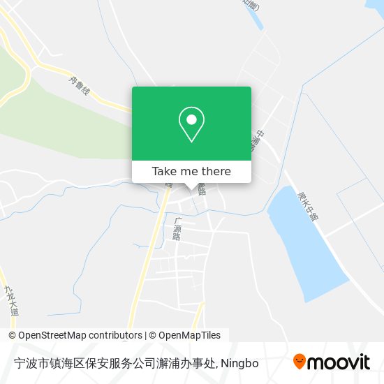 宁波市镇海区保安服务公司澥浦办事处 map