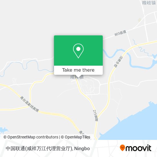 中国联通(咸祥万江代理营业厅) map