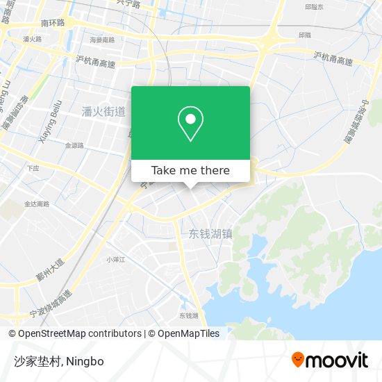 沙家垫村 map