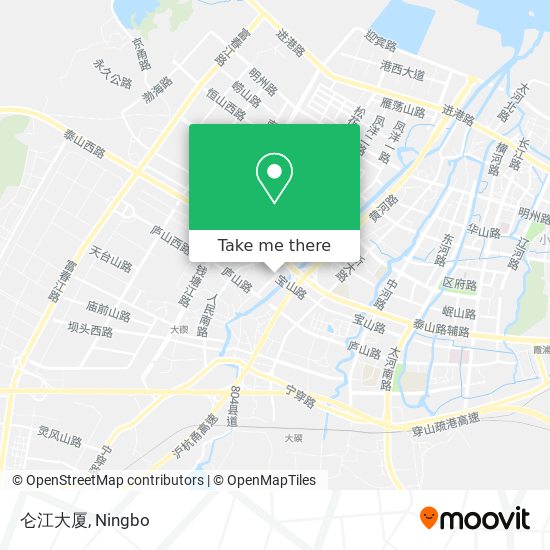 仑江大厦 map