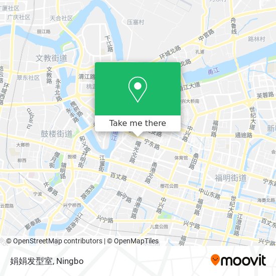娟娟发型室 map
